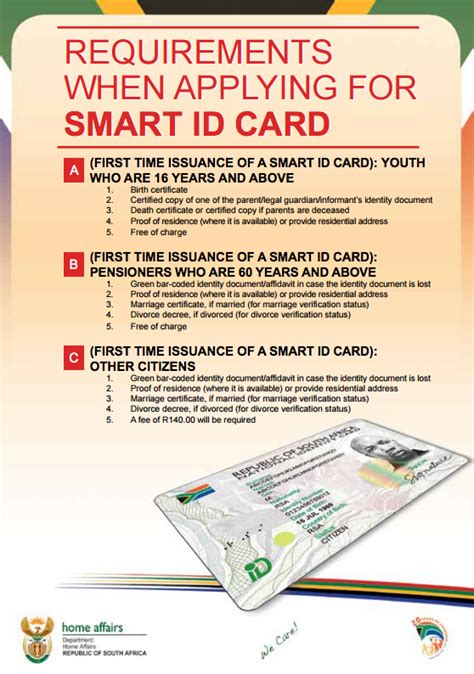 home affairs smart id card requirements|Apply for an identity document .